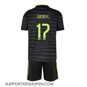 Real Madrid Lucas Vazquez #17 Tredje tröja Barn 2022-23 Kortärmad (+ korta byxor)